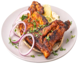 دجاج مشوي على الفحم - نصف 